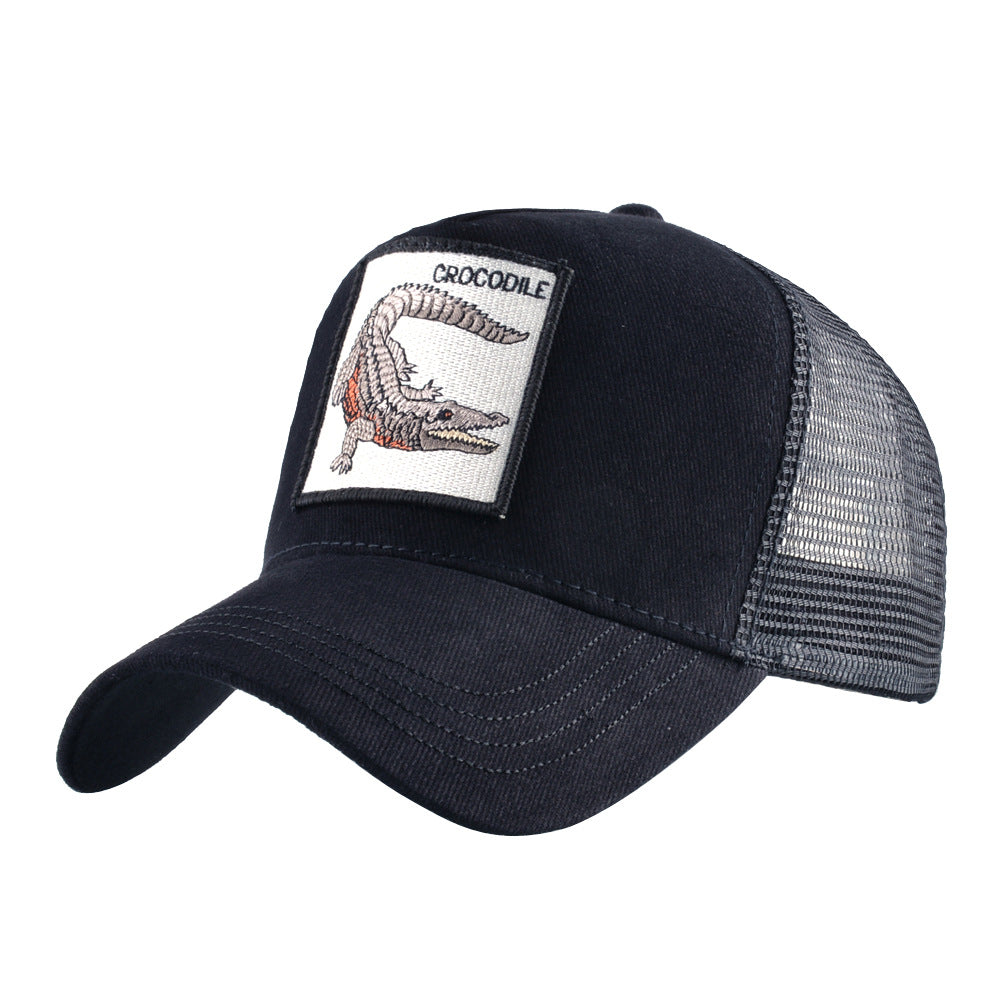 Wholesale Patch Animal Embroidery Cotton Baseball Cap ACC-HT-DSM003