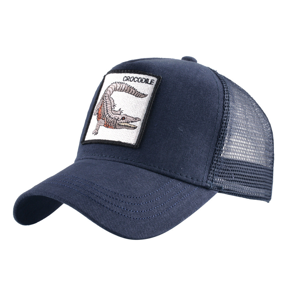 Wholesale Patch Animal Embroidery Cotton Baseball Cap ACC-HT-DSM003