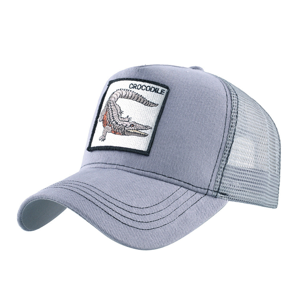 Wholesale Patch Animal Embroidery Cotton Baseball Cap ACC-HT-DSM003