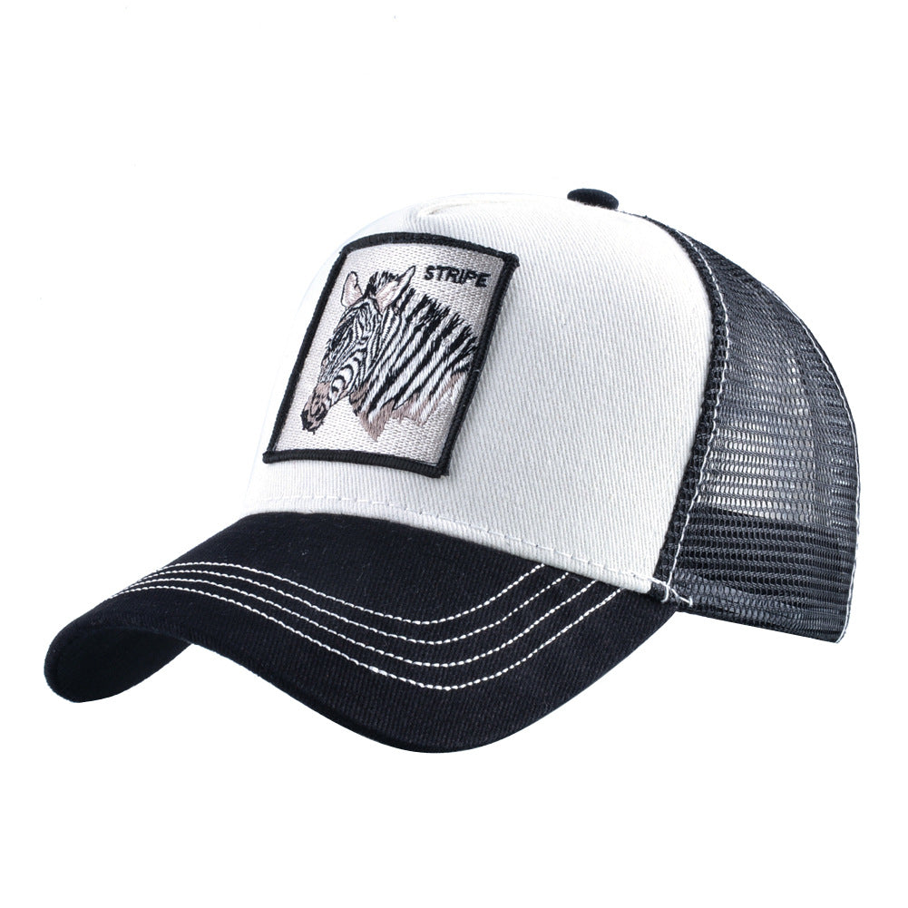 Wholesale Patch Animal Embroidery Cotton Baseball Cap ACC-HT-DSM003