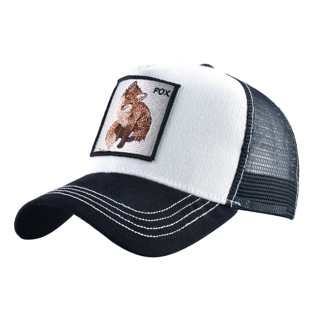 Wholesale Patch Animal Embroidery Cotton Baseball Cap ACC-HT-DSM003