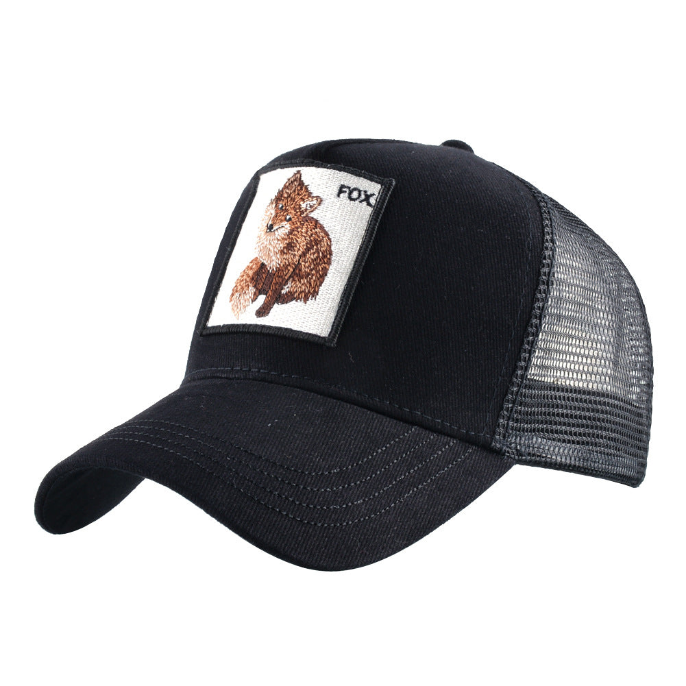 Wholesale Patch Animal Embroidery Cotton Baseball Cap ACC-HT-DSM003