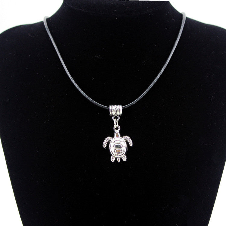 Wholesale Turtle Necklace Earrings Zinc Alloy Jewelry Set ACC-NE-HanQian004