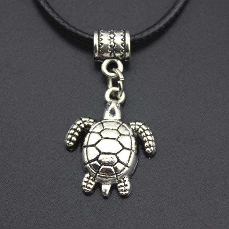 Wholesale Turtle Necklace Earrings Zinc Alloy Jewelry Set ACC-NE-HanQian004