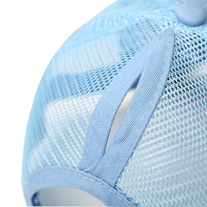 Wholesale Ponytail Baseball Net Cap Cotton Hat ACC-HT-ChunQi004
