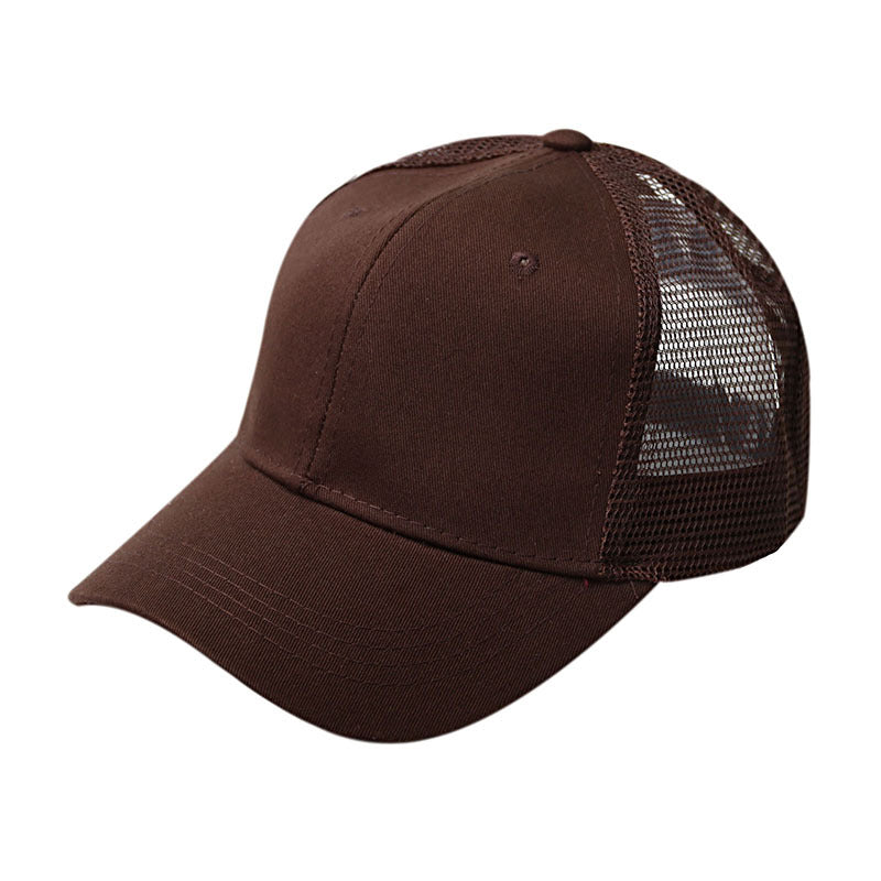 Wholesale Ponytail Baseball Net Cap Cotton Hat ACC-HT-ChunQi004