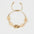 Wholesale Gold Shell Braided Adjustable Bracelet