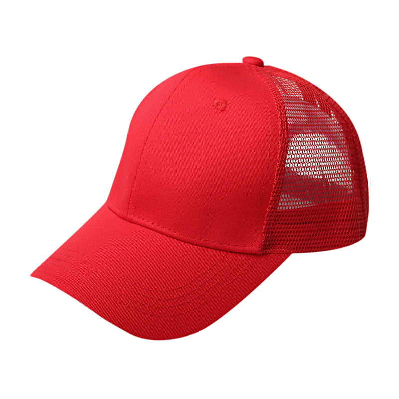 Wholesale Ponytail Baseball Net Cap Cotton Hat ACC-HT-ChunQi004