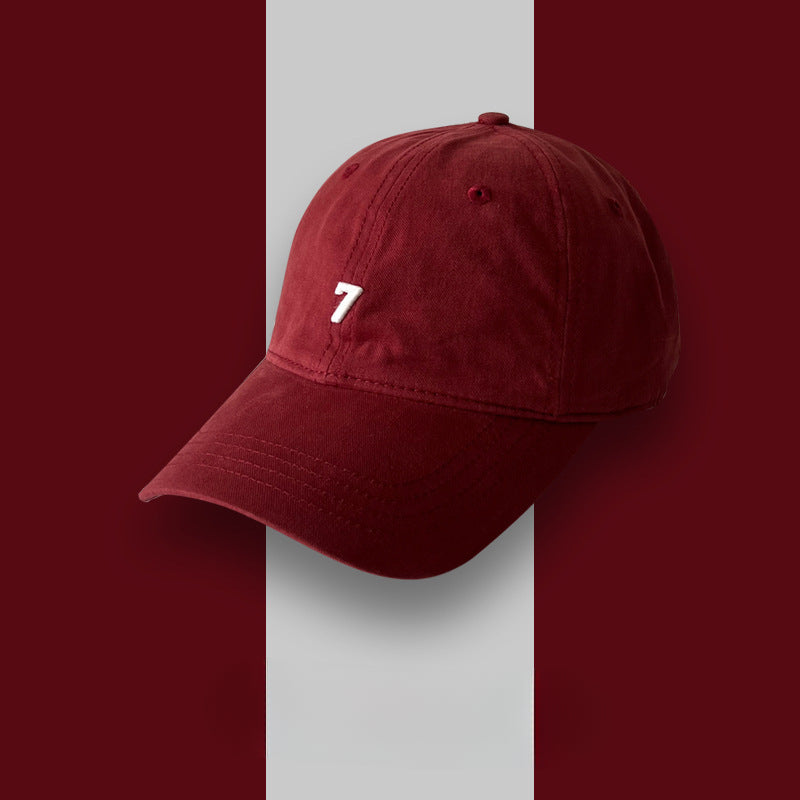 Wholesale Summer Number 7 Embroidered Baseball Cap Hat ACC-HT-UOSU002