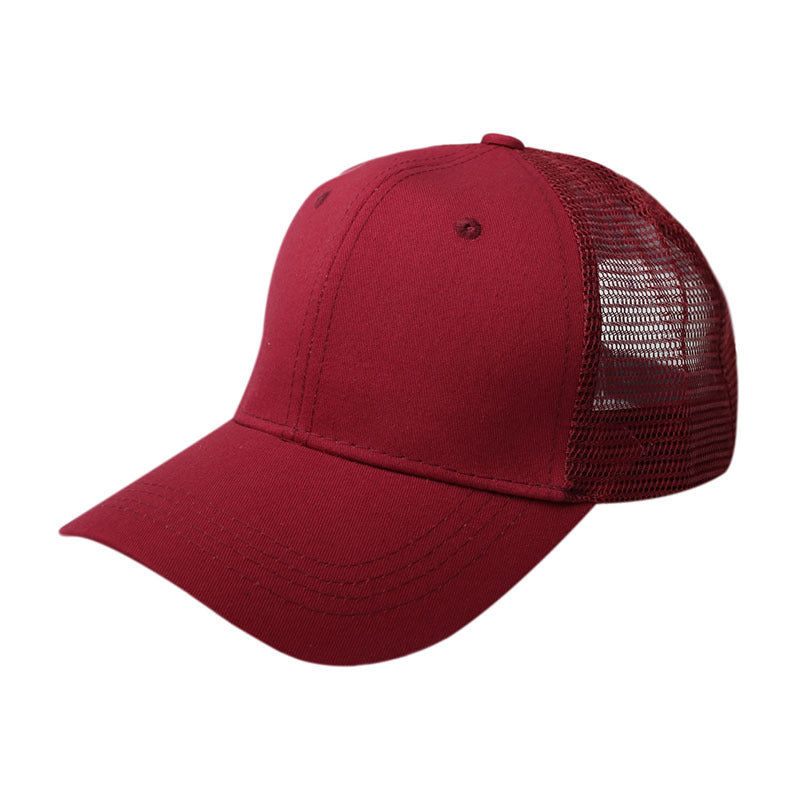 Wholesale Ponytail Baseball Net Cap Cotton Hat ACC-HT-ChunQi004