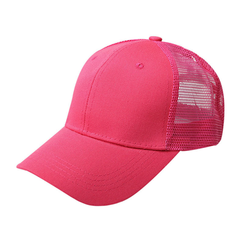 Wholesale Ponytail Baseball Net Cap Cotton Hat ACC-HT-ChunQi004
