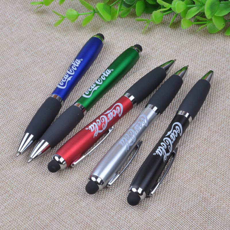 Wholesale Creative led touch screen light box ballpoint pen