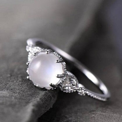 Wholesale Moonstone Diamond ring