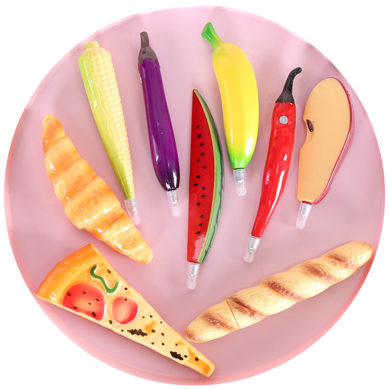 Wholesale  Creative Food Bread Ballpoint Pen