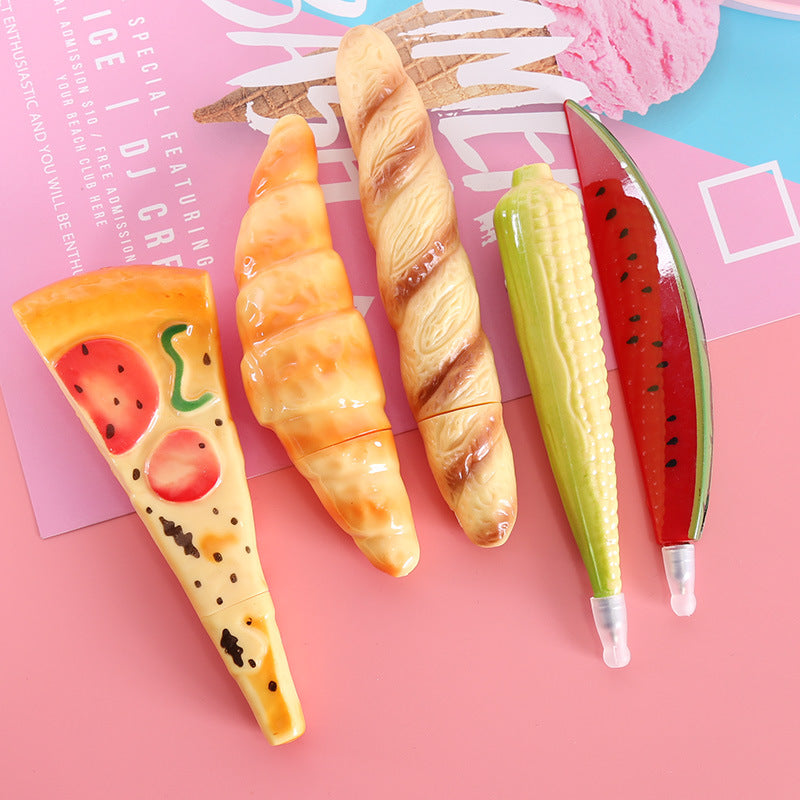 Wholesale  Creative Food Bread Ballpoint Pen