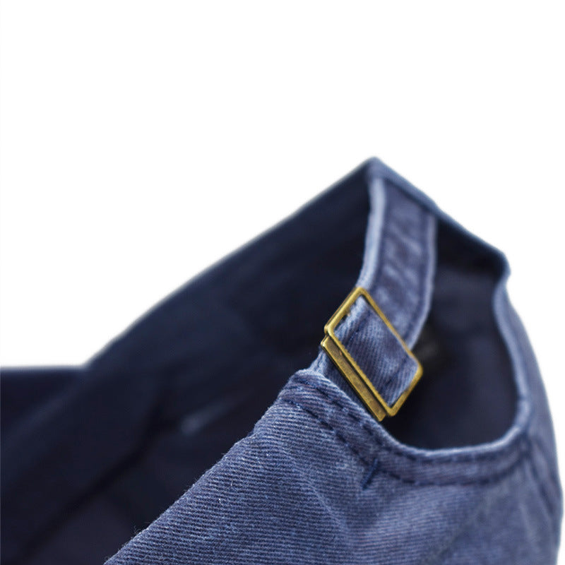 Wholesale  cartoon washed embroidered shark baseball cap