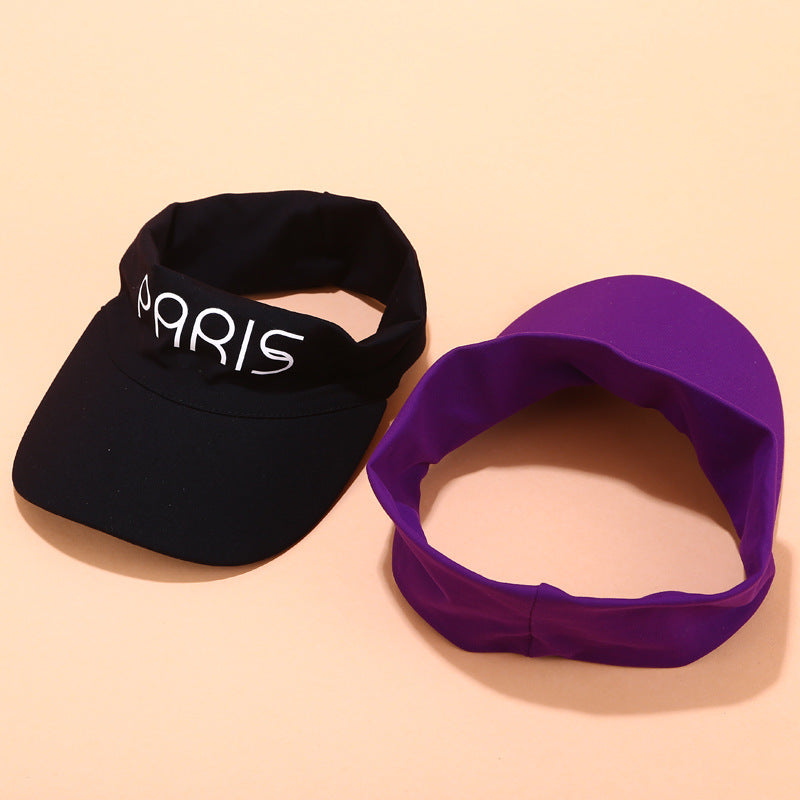 Wholesale Empty Top Hat Summer Modal Cotton Sun Hat ACC-HT-LvYi006