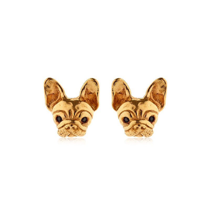 Wholesale Vintage Alloy Animal Puppy Earrings ACC-ES-Huil004
