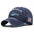 Wholesale  cartoon washed embroidered shark baseball cap