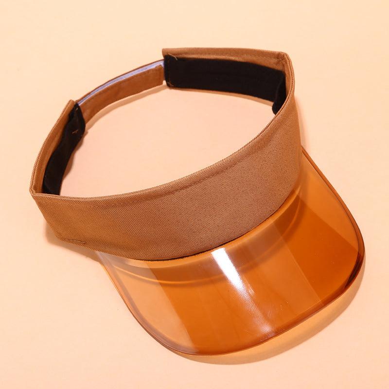 Wholesale PVC Empty Top Hat Leopard Print Sun Hat ACC-HT-LvYi005