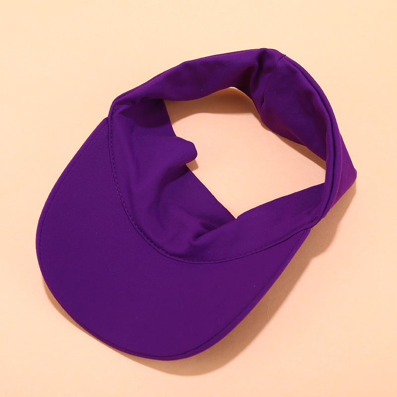 Wholesale Empty Top Hat Summer Modal Cotton Sun Hat ACC-HT-LvYi006