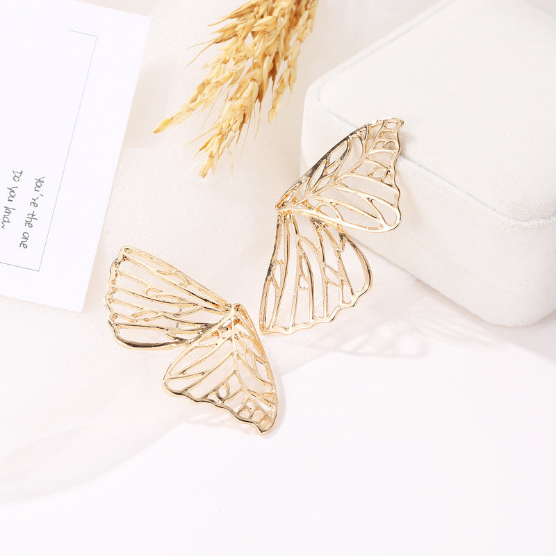 Wholesale Hollow Butterfly Wings Earrings ACC-ES-ChengJing008