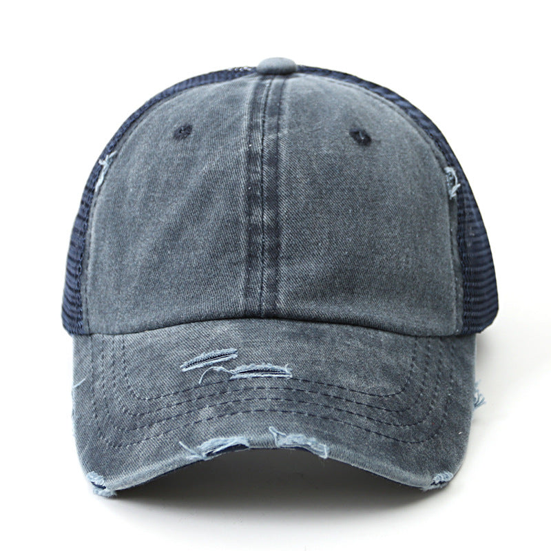 Wholesale Washed Cotton Duck Bill Sun Hat Baseball Cap ACC-HT-ChunQi003