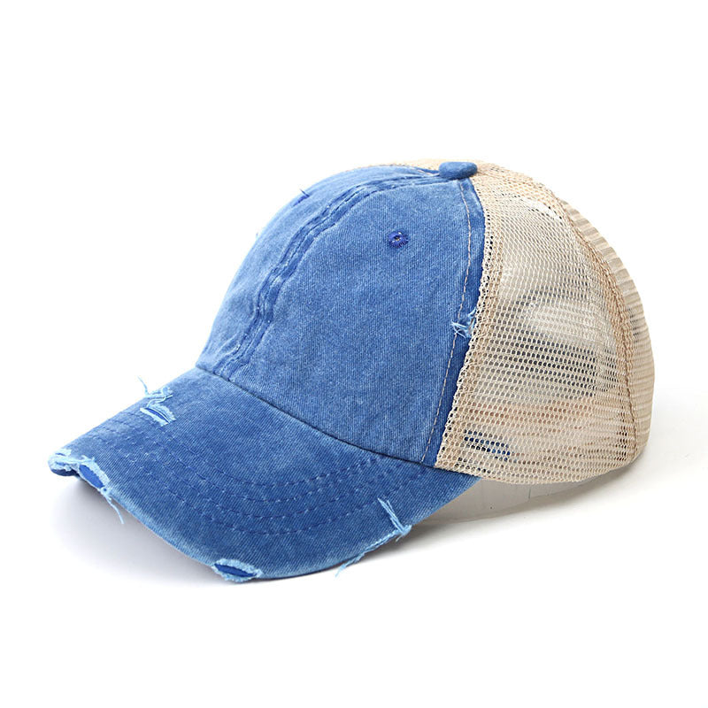 Wholesale Washed Cotton Duck Bill Sun Hat Baseball Cap ACC-HT-ChunQi003