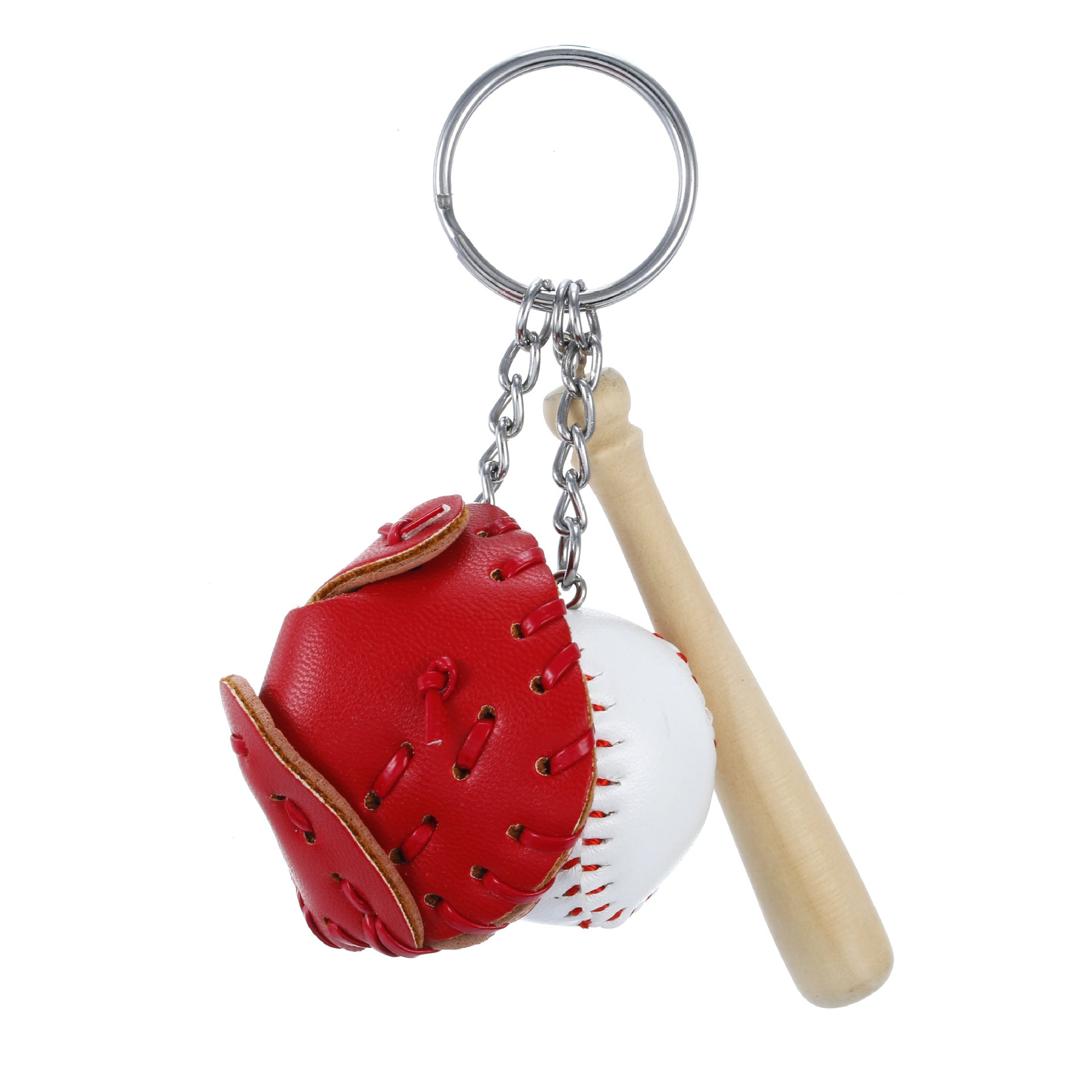 Wholesale mini baseball metal keychain ACC-KC-YouY002