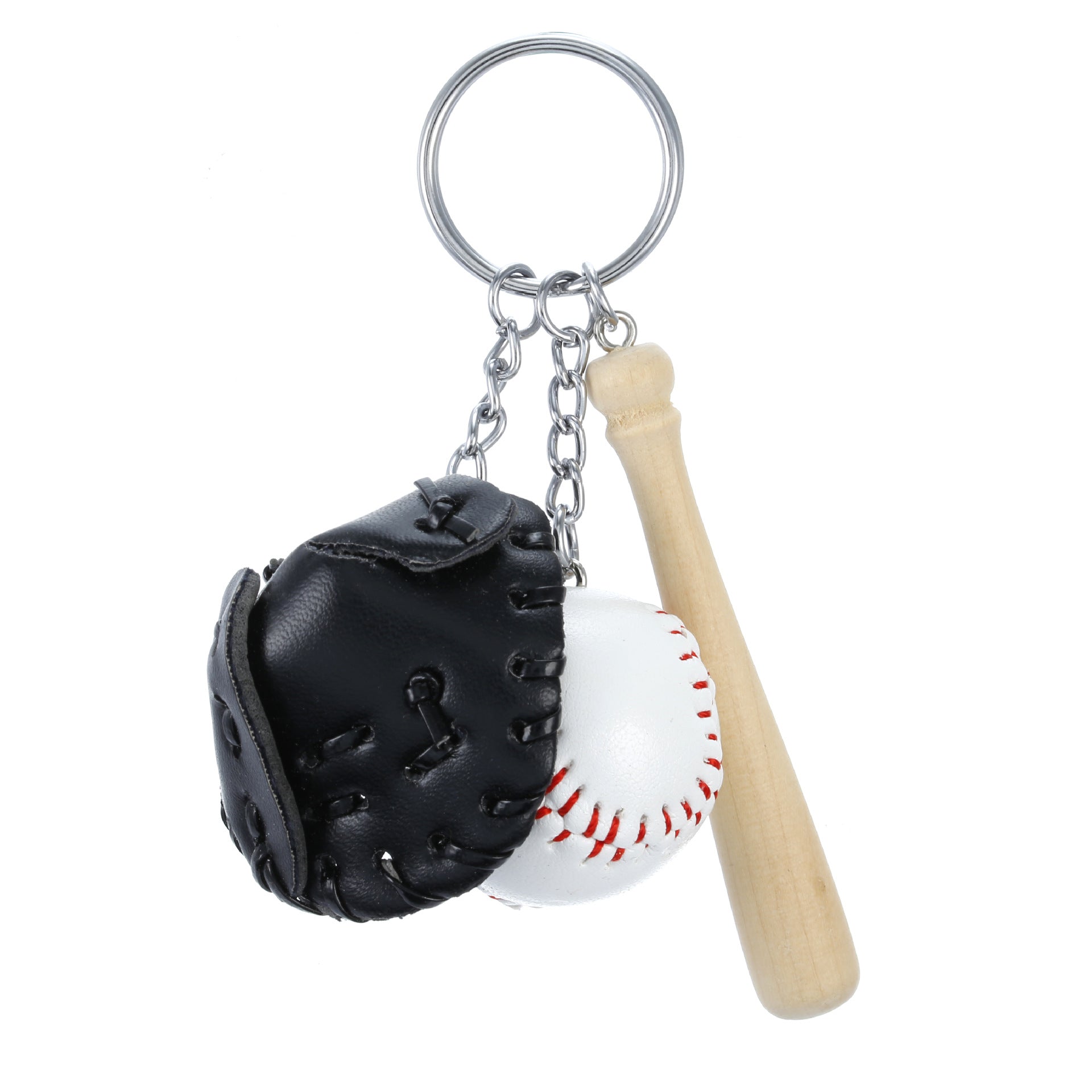 Wholesale mini baseball metal keychain ACC-KC-YouY002