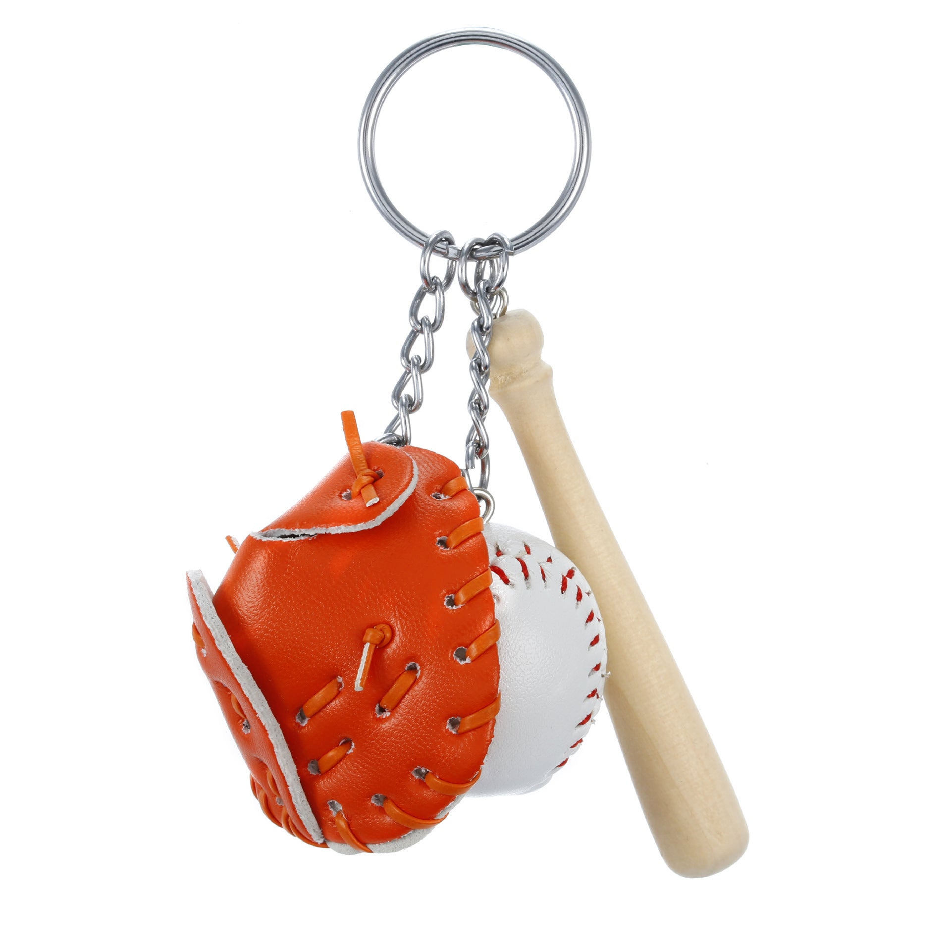 Wholesale mini baseball metal keychain ACC-KC-YouY002