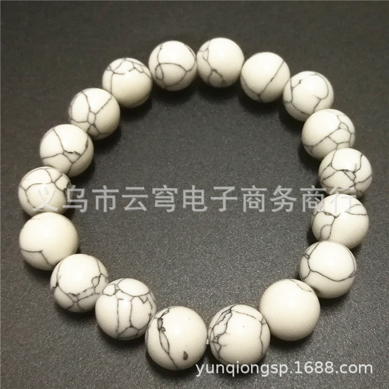 Wholesale Fashion 10mm Cat' s Eye Glass Bead Bracelet Red Candy Color Jewelry Accessory for Resale
