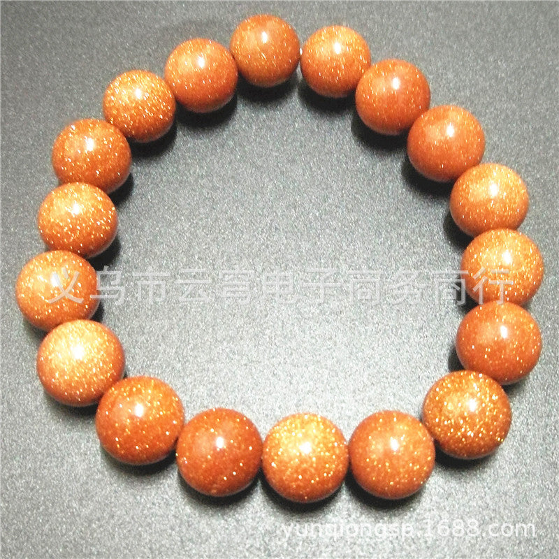 Wholesale Fashion 10mm Cat' s Eye Glass Bead Bracelet Red Candy Color Jewelry Accessory for Resale