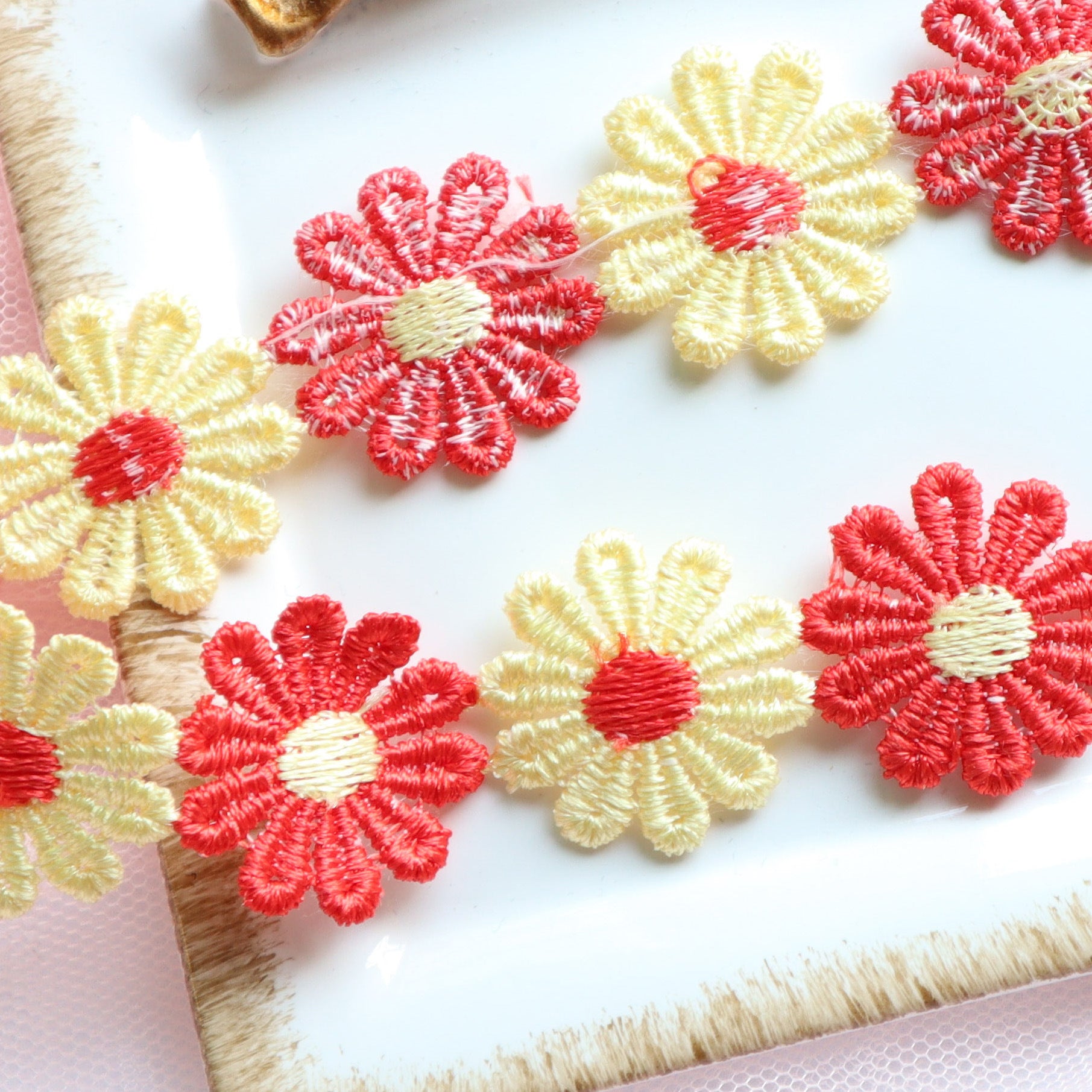 Wholesale Color Flower Neck Belt Collar choker Necklace