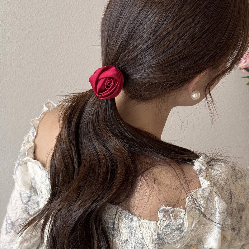 Wholesale Satin Rose Hairband ACC-HS-Huidi030