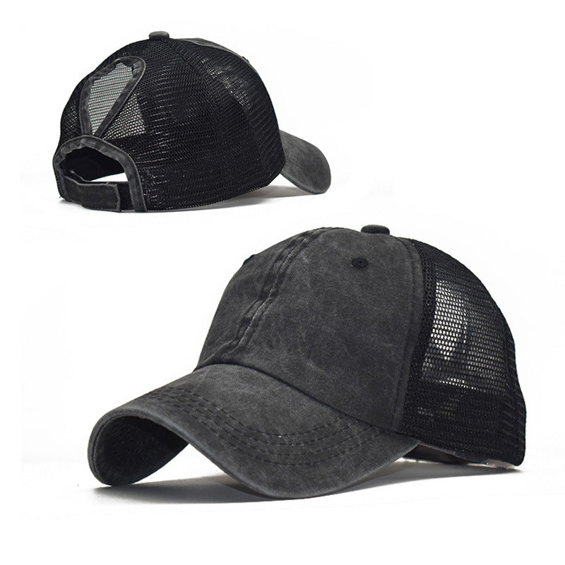 Wholesale Washed baseball cap  outdoor sports sun hat