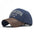 Wholesale  Pu Patchwork Distressed Pure Cotton Washed Baseball Cap