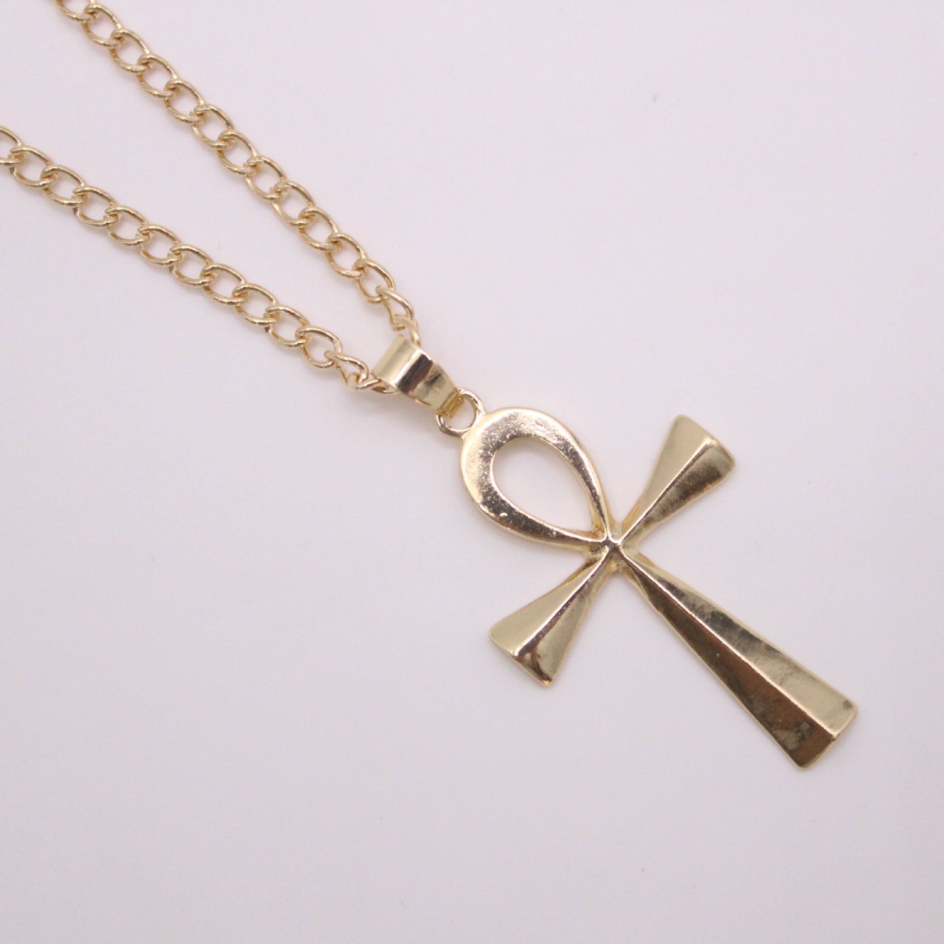 Wholesale Glossy Cross Necklace for Men ACC-NE-LvPai001