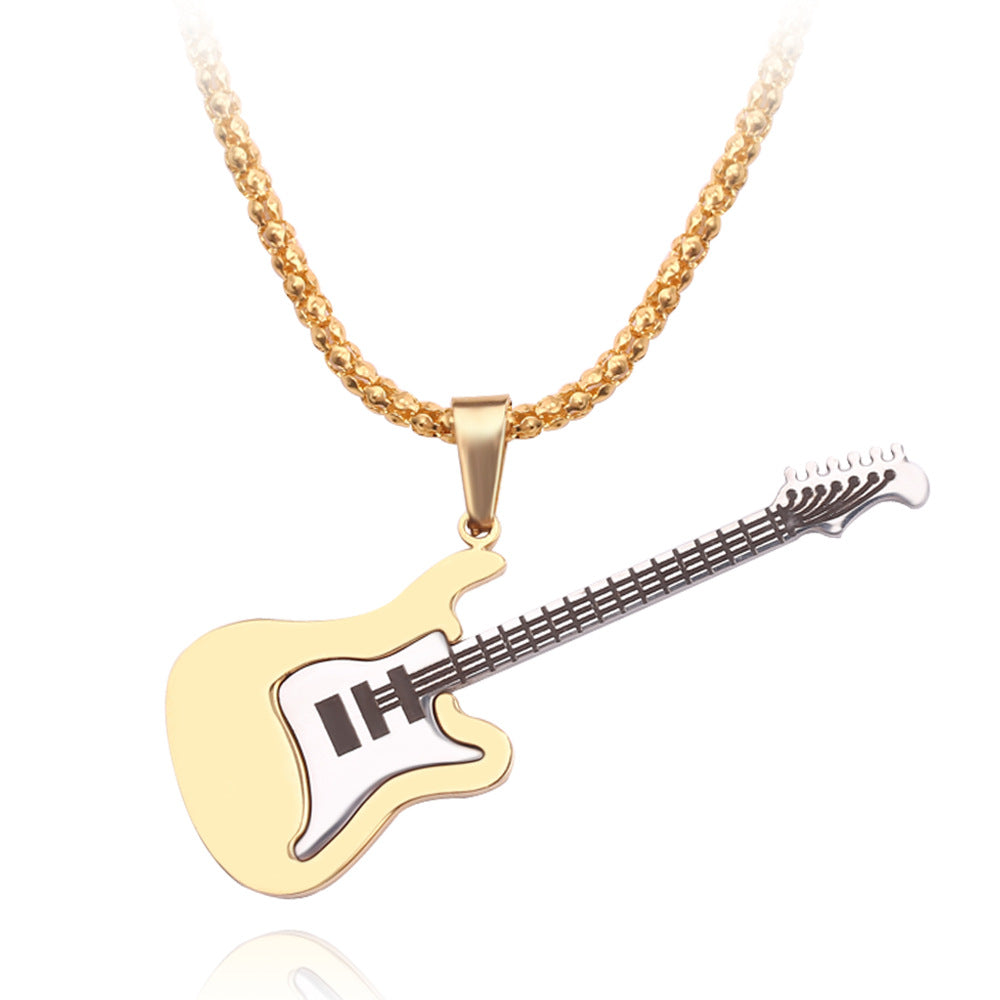 Wholesale  Violin Pendant Long Lady Diamond  Necklace