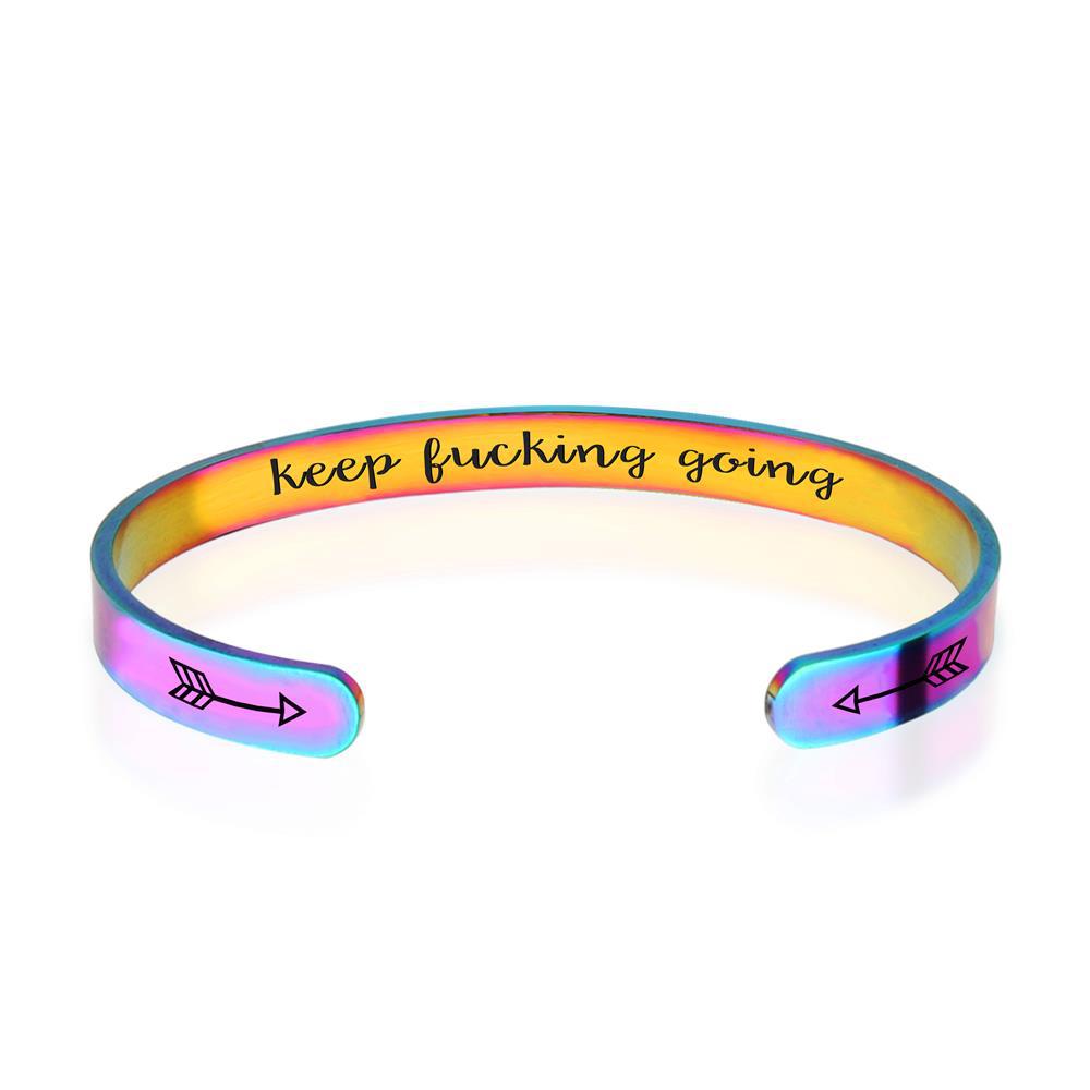 Wholesale Stainless Steel Bracelets C Shape Open Bracelet ACC-BT-Huhe002