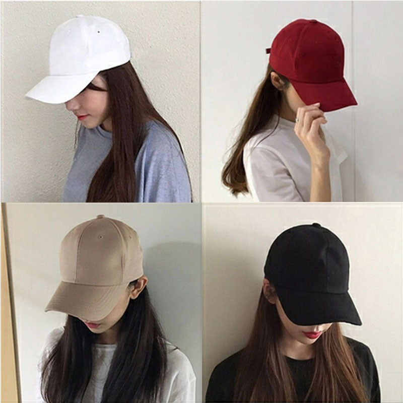 Wholesale Copper Buckle Baseball Hat Solid Color Casual Duck Tongue Hat