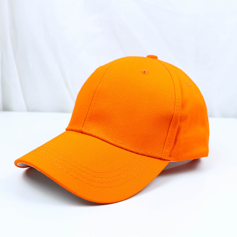 Wholesale Copper Buckle Baseball Hat Solid Color Casual Duck Tongue Hat