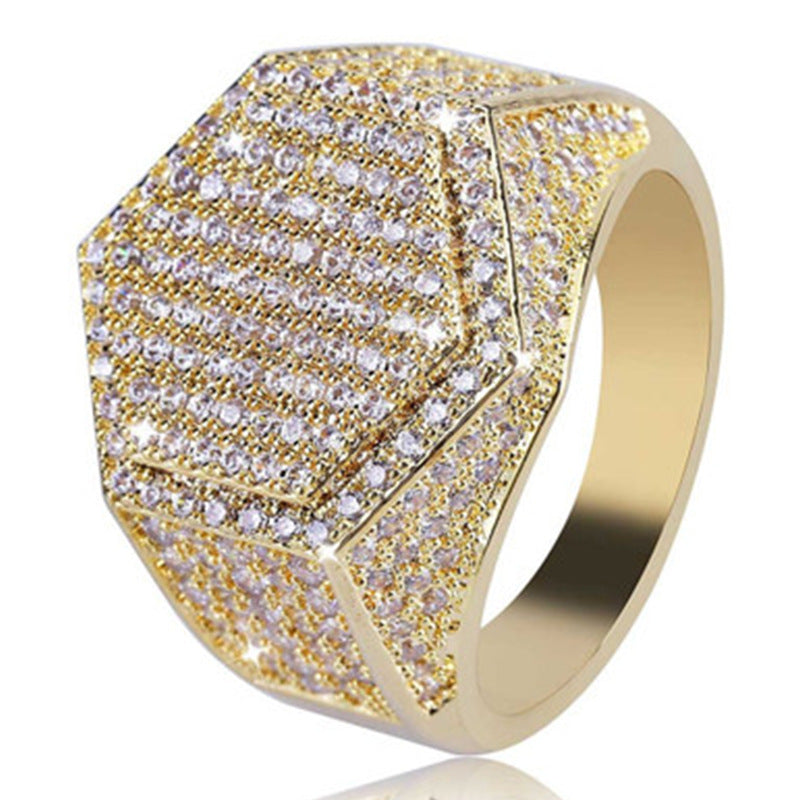 Wholesale Totem Men's Rings Diamond Rings Rhinestone Rings ACC-RS-ChenRui006