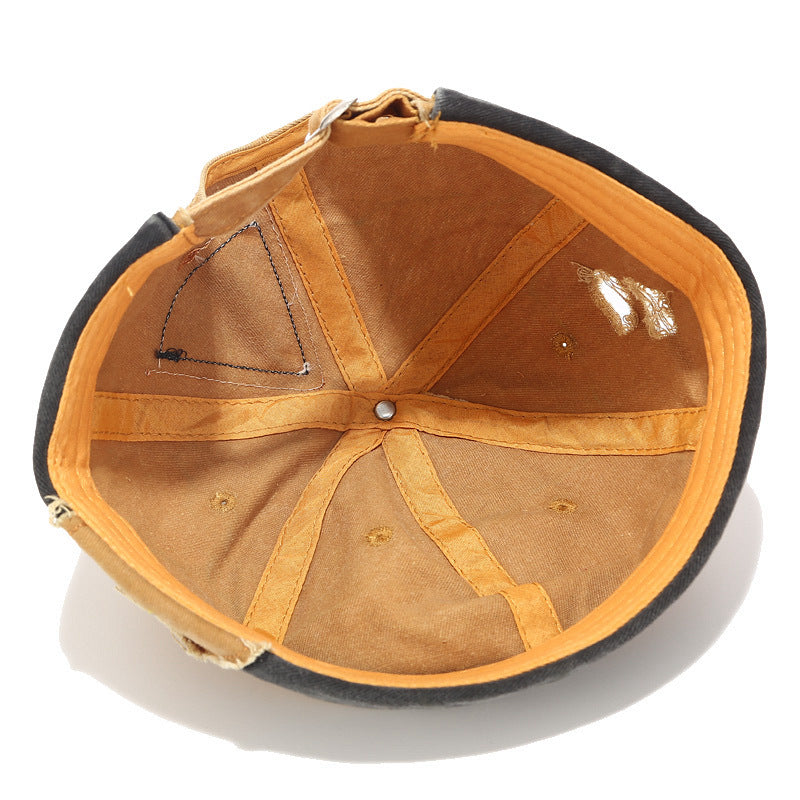 Wholesale  Retro Patch Ripped Baseball Cap