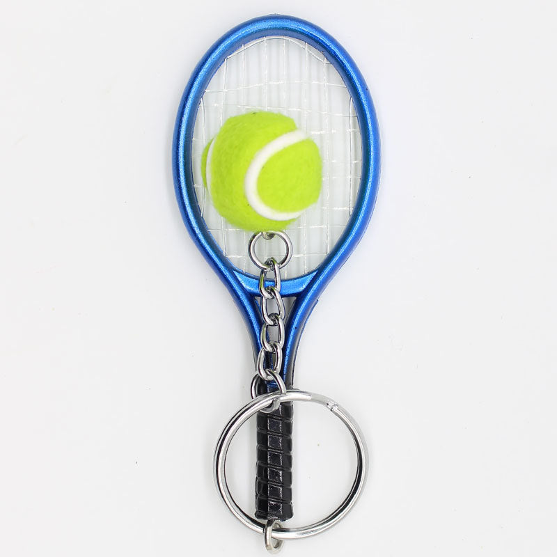 Wholesale Mini Tennis Racket Keychain Creative Keychain ACC-KC-YouY005