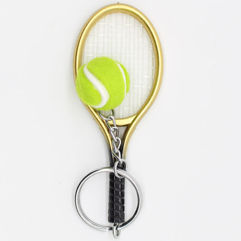 Wholesale Mini Tennis Racket Keychain Creative Keychain ACC-KC-YouY005