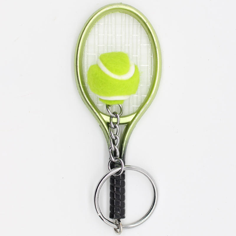 Wholesale Mini Tennis Racket Keychain Creative Keychain ACC-KC-YouY005