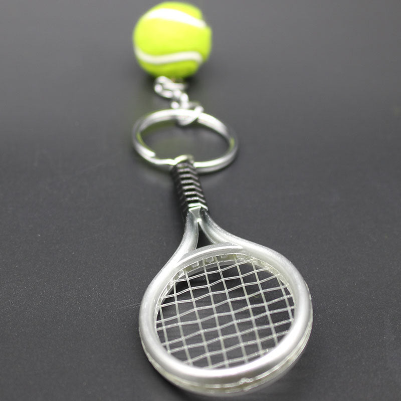 Wholesale Mini Tennis Racket Keychain Creative Keychain ACC-KC-YouY005