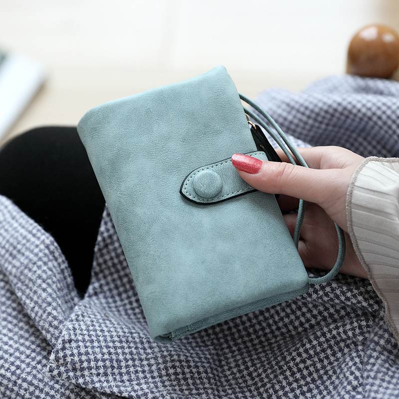 Wholesale Multi-card Frosted Short Wallet ACC-WT-Weiw002