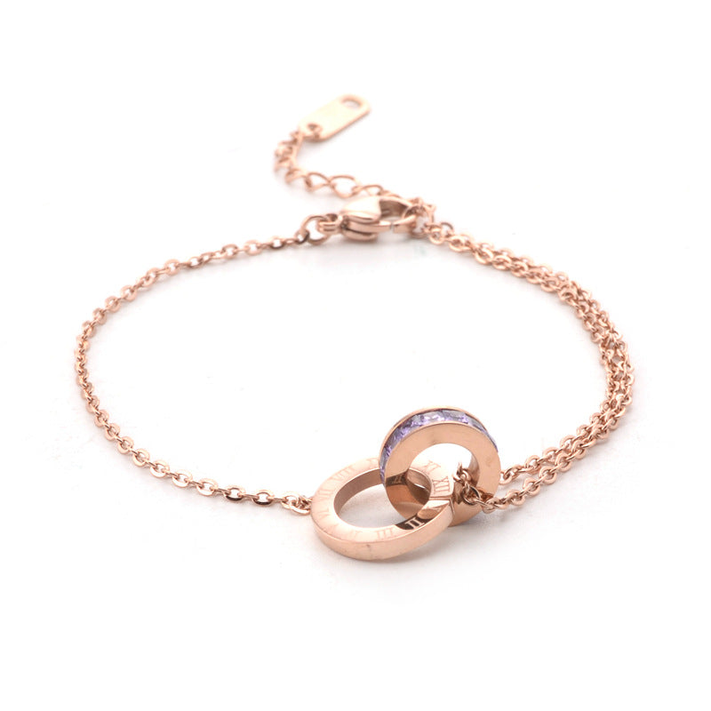 Wholesale Titanium Steel Bracelets Gold Plated Bracelet